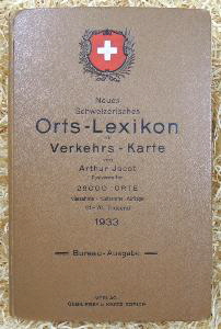 Orts-Lexikon 1933 400 Seiten
