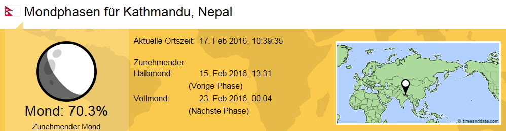 Mondphase Kathmandu 2