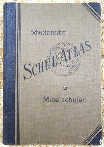 Schweizerischer Schulatlas fr Mittelschulen 136 Seiten