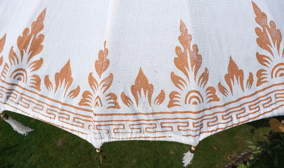 Bali Sonnenschirm Premium weiss