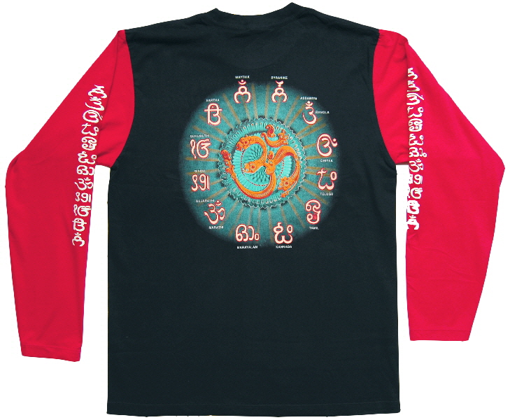 Om Sweat Shirt black back